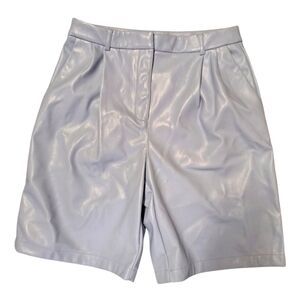 House of Harlow 1960  Vegan Leather High‎ Rise Shorts,